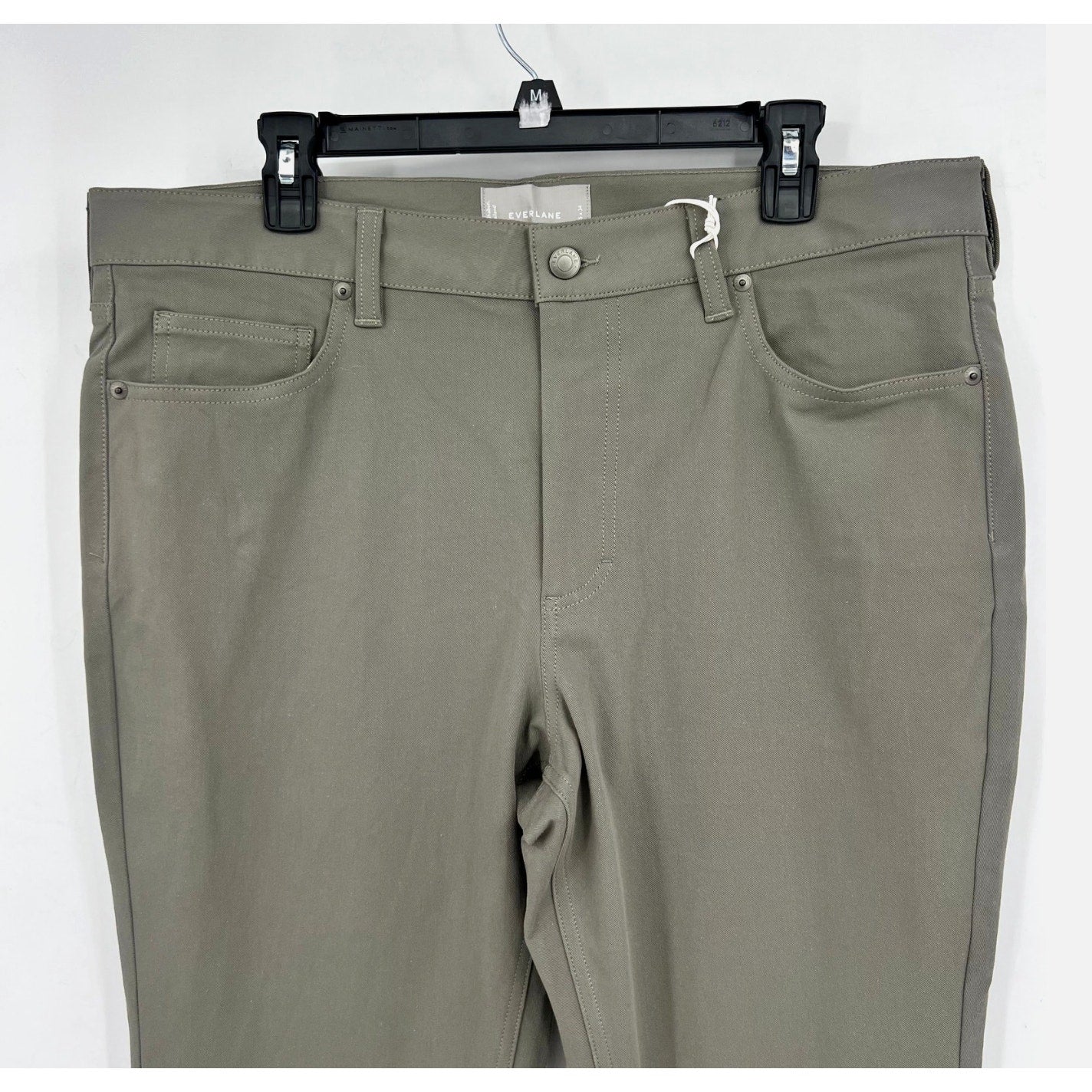 EVERLANE Men's The Performance 5-Pocket Pants 30x32 Green Business Casual NWT
