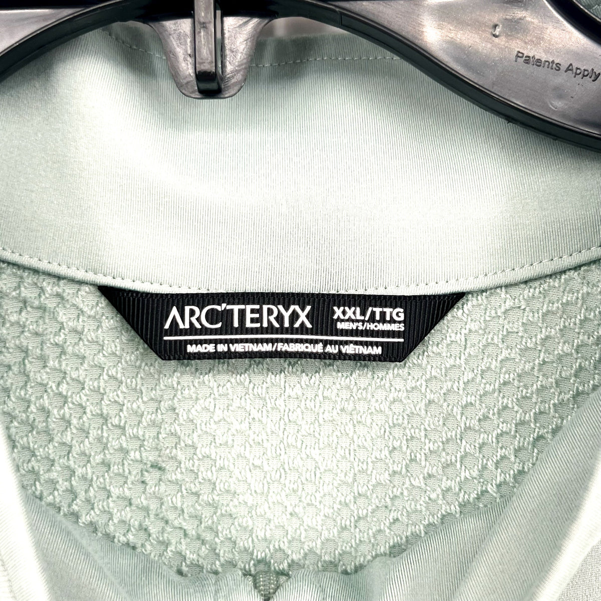 ARC'TERYX Men's Delta Full Zip Fleece Jacket XXL Stone Green Light FLAWS NWOT