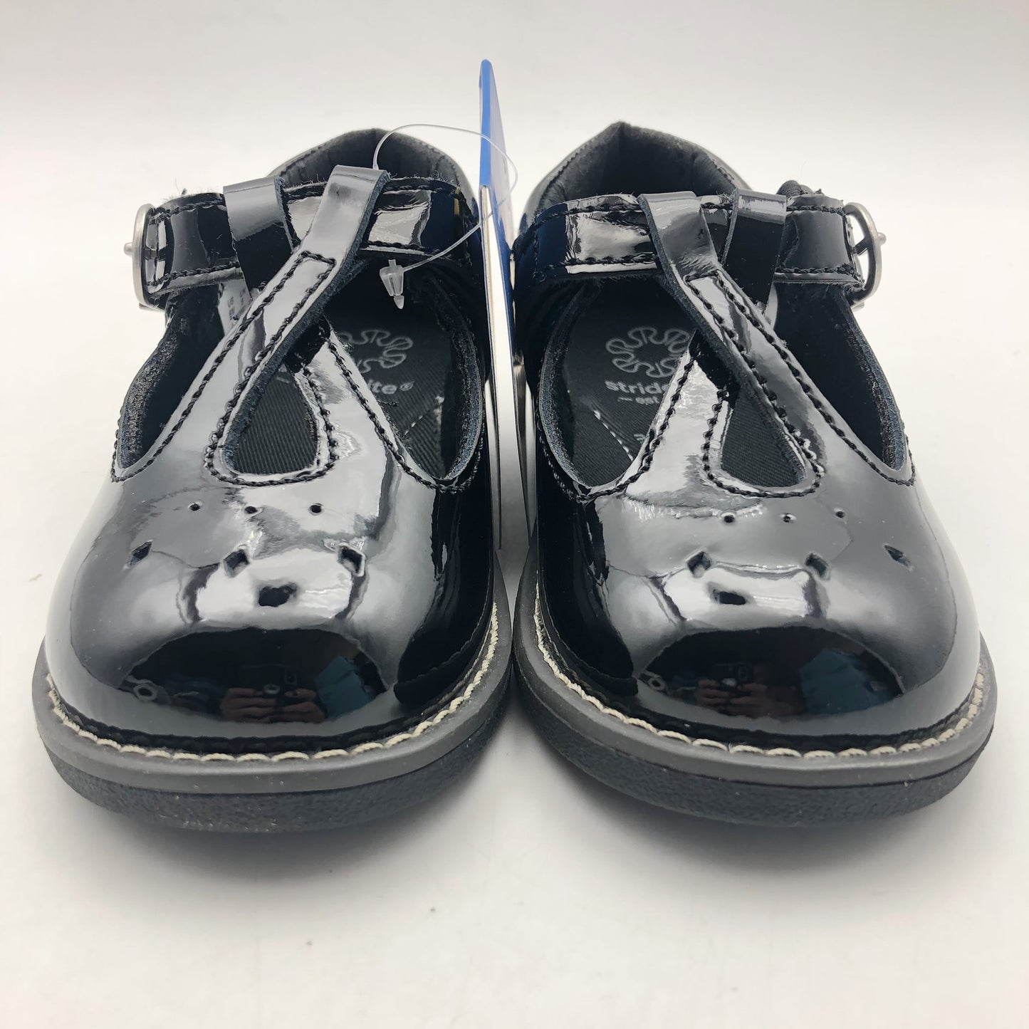 Stride Rite Girls SR Susie Mary Jane Flat Size 6 Toddler Shoes Black NIB