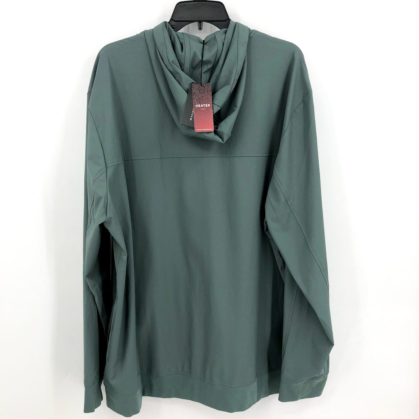 TRAVIS MATHEW Mens Wanderlust Hoodie 3XL Balsam Green Heater Sweatshirt NWT