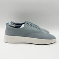 Wolf & Shepherd Cruise Lace Up Sneakers Mens 7.5 Womens 9 Blue Leather NIB
