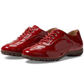 Marc Joseph New York Womens Hampton Golf Shoes Size 7.5 Red Patent Leather NIB