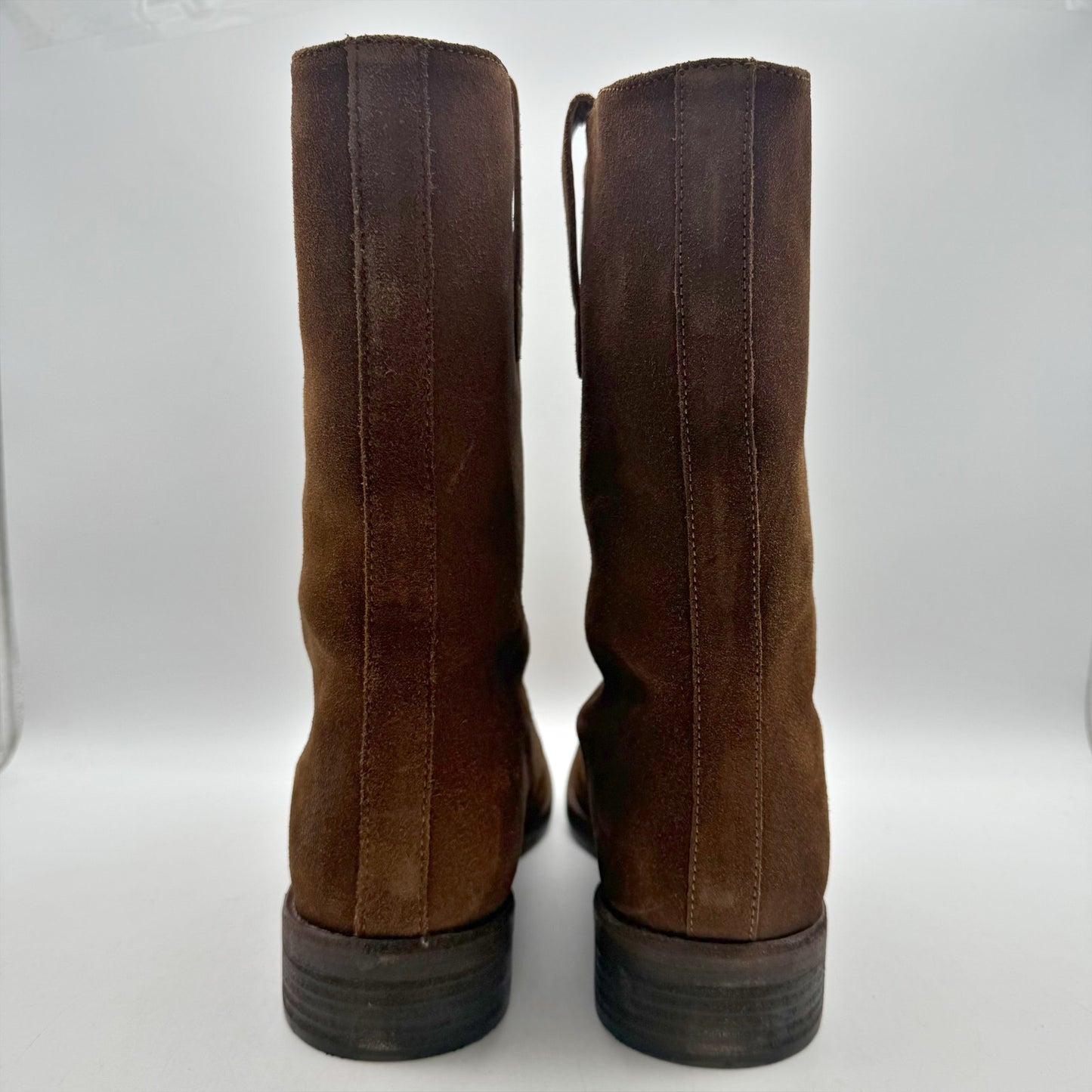 Free People Womens Easton Equestrian Ankle Boots US 9.5 EU 40.5 Brown Suede NIB