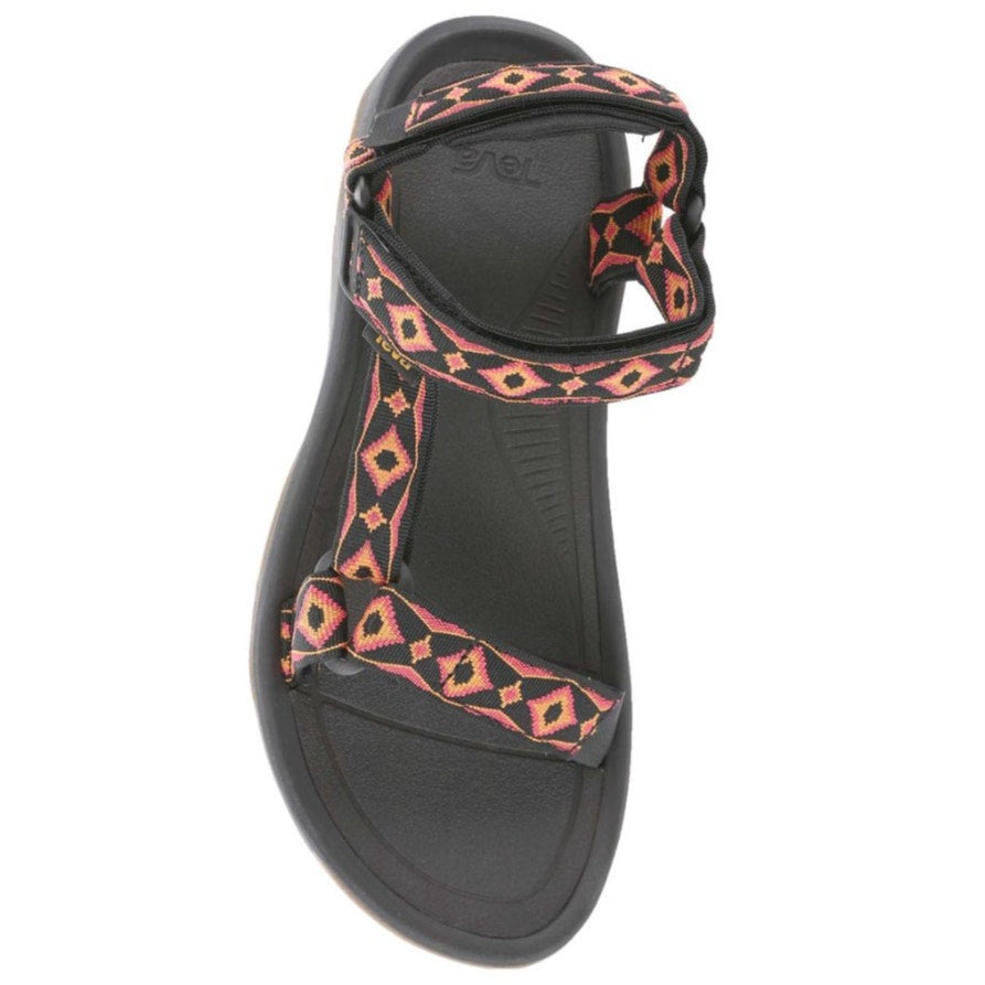 Teva Mens Hurricane XLT2 Revive Sandals US 8 EU 40.5 Orange Black NIB