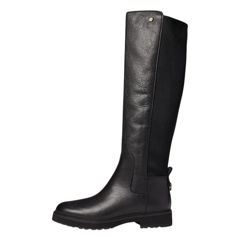 COLE HAAN Womens Greenwich Knee High Boots 6.5 M Black Leather Waterproof NWOB