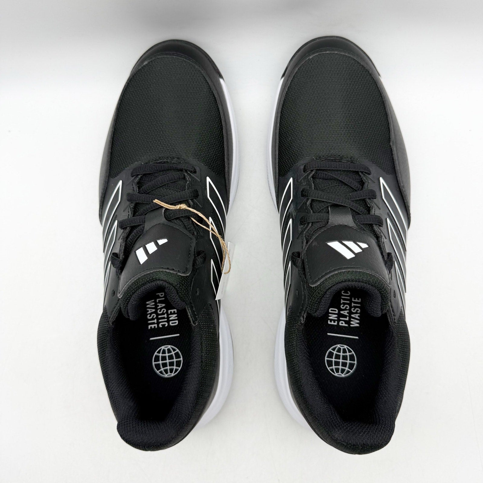 Adidas Mens Tech Response 3.0 Golf Shoes Size 7.5 Black GV6890 Athletic NWOB