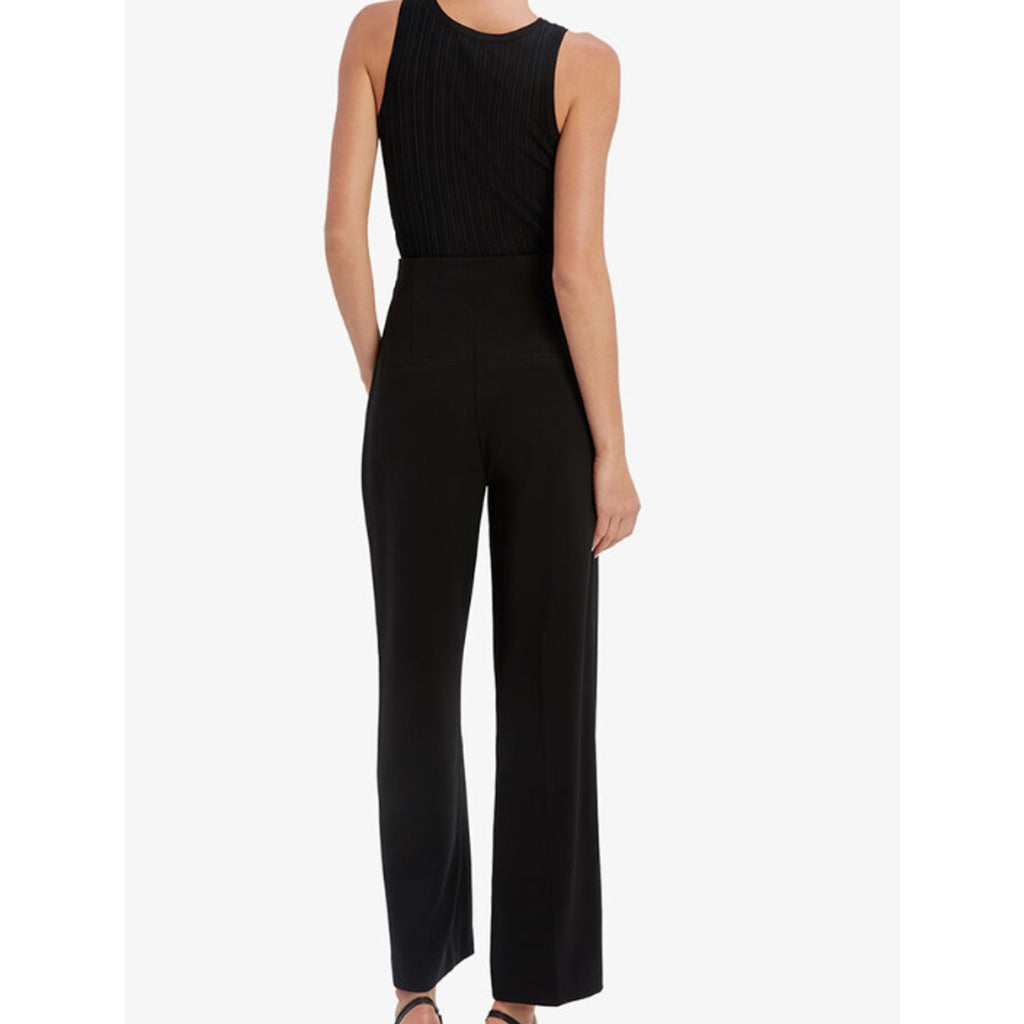 BARDOT Womens Anna Wide Leg Dress Pants Medium US 8 Black High Waist NWT