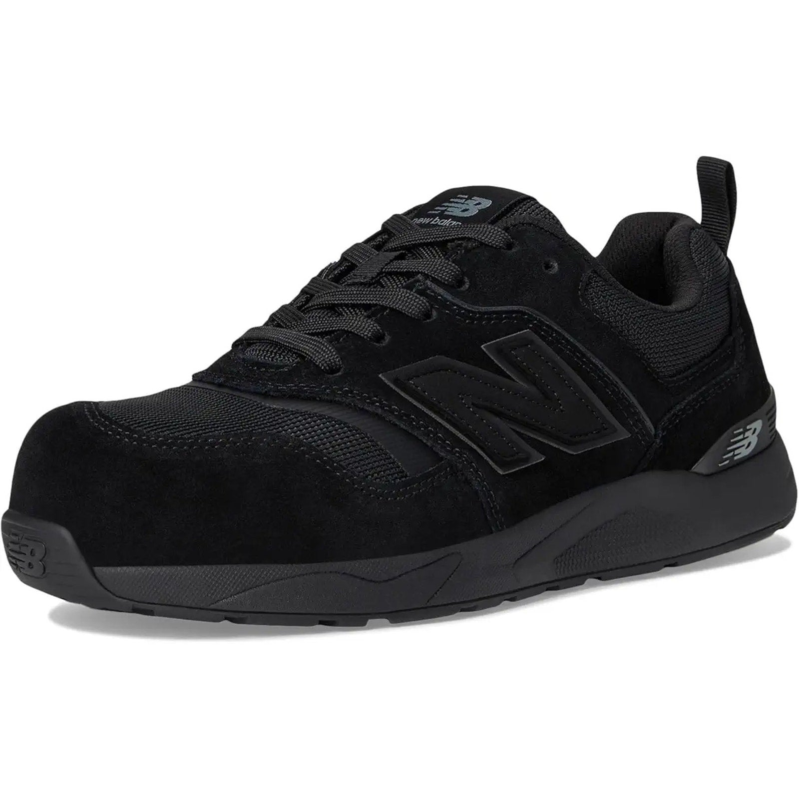 New Balance Mens Elite Lite SD Work Sneakers US 8.5 All Black Composite Toe NIB