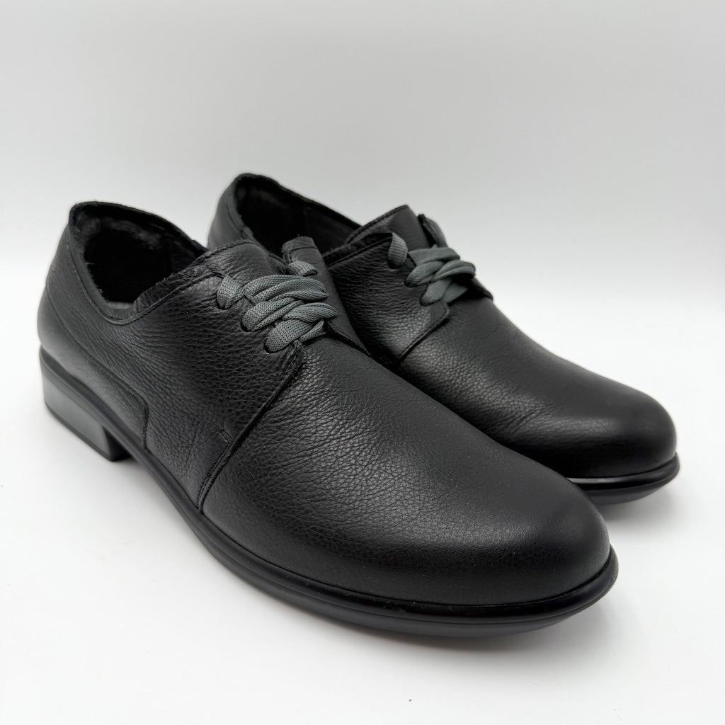 Naot Womens Blizzard Oxford Shoes US 9 EU 40 Black Leather NWOB
