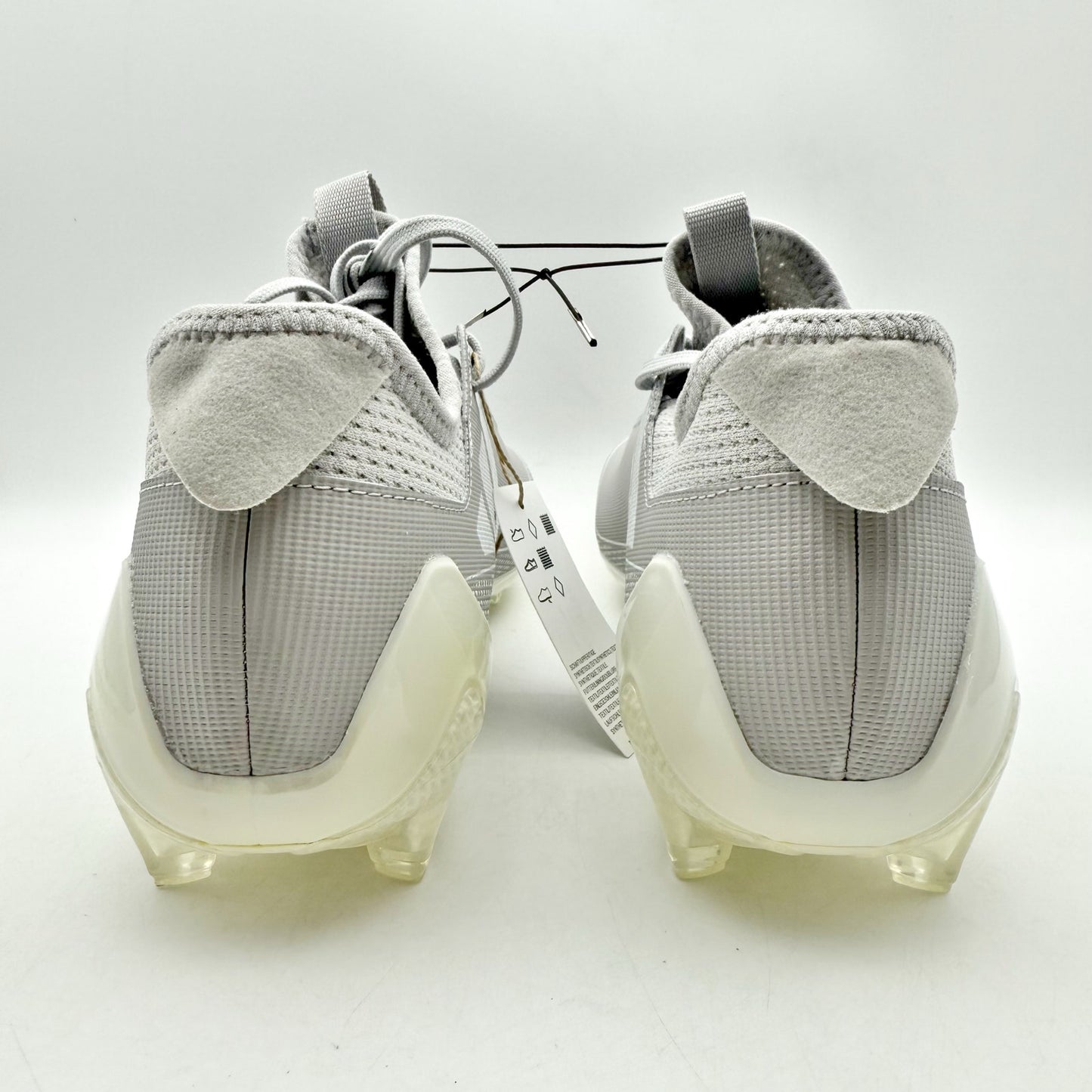 Adidas Mens Adizero Electric 1 Football Cleats US 12 Grey White Athletic NIB