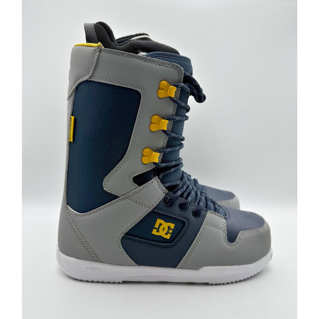 DC Mens Phase Lace Snowboard Boots US 7M EU 39 Navy Grey NIB