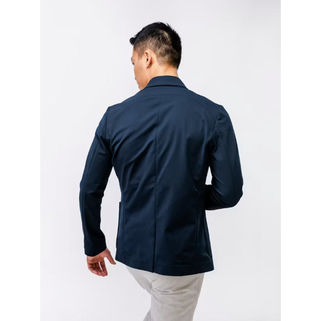 Ministry of Supply Mens Kinetic Blazer XS Navy Blue Two Button Jacket NWT