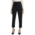 BCBGENERAION Women's Knit Ankle Pants Small Black Stretch Tapered Leg NWOT