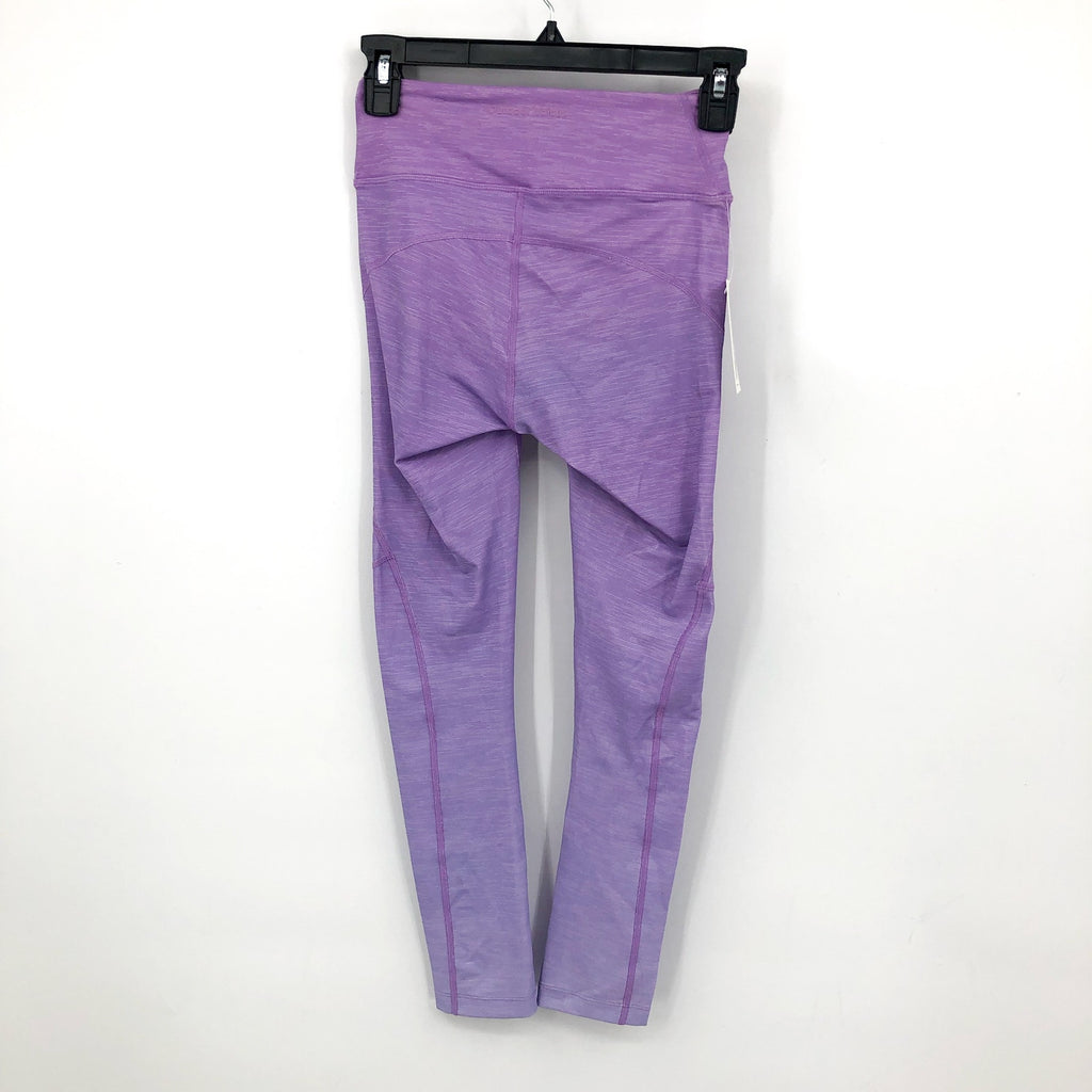 OUTDOOR VOICES Women's TechSweat 7/8 Leggings XS Purple Blue Ombre NWT