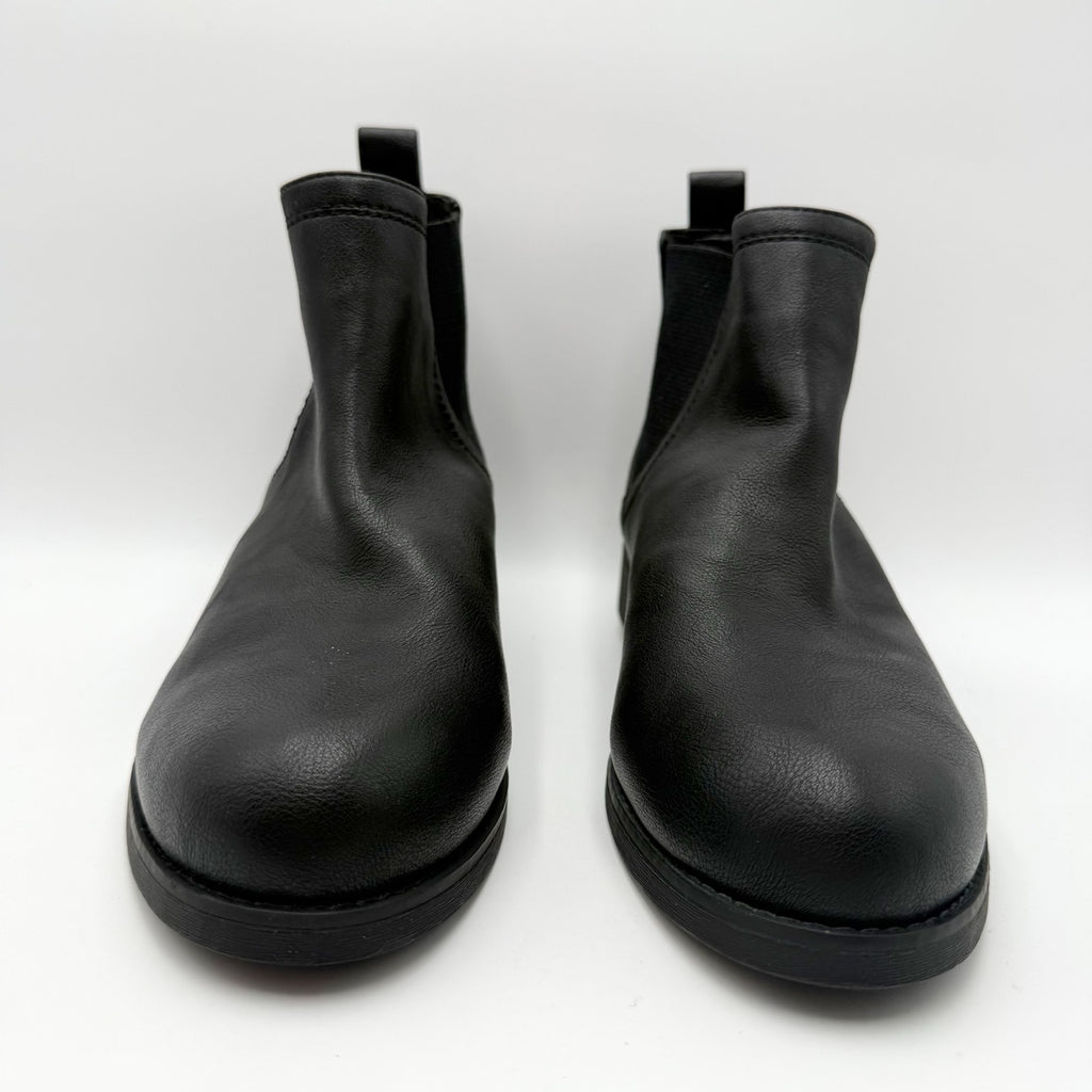 Crown Vintage Womens Flendi Chelsea Ankle Boots Size 11 WIDE Black NWOB