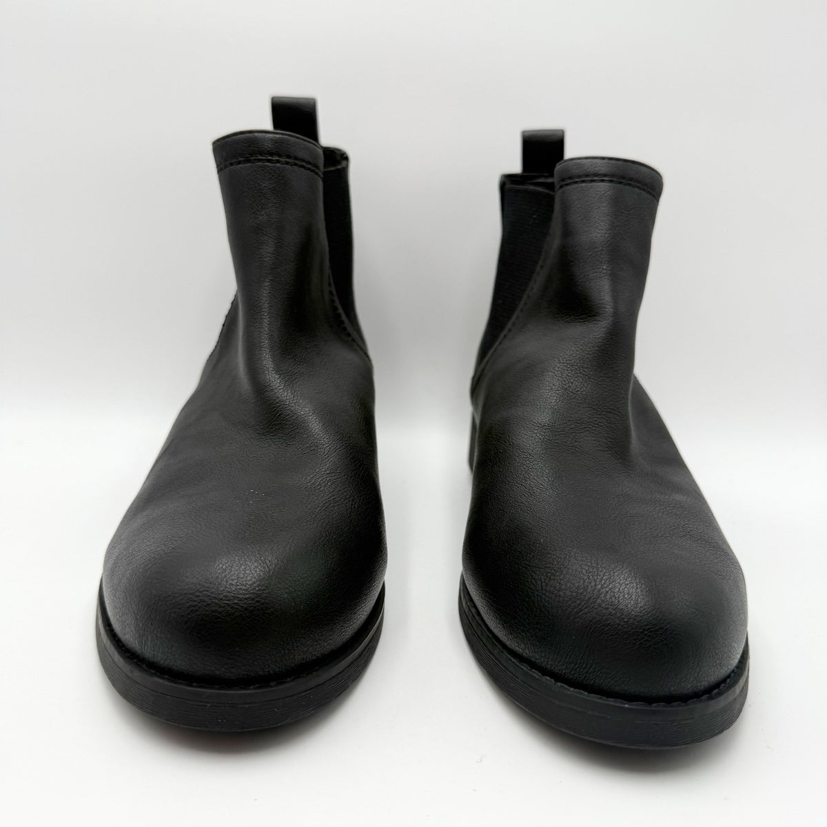 Crown Vintage Womens Flendi Chelsea Ankle Boots Size 11 WIDE Black NWOB