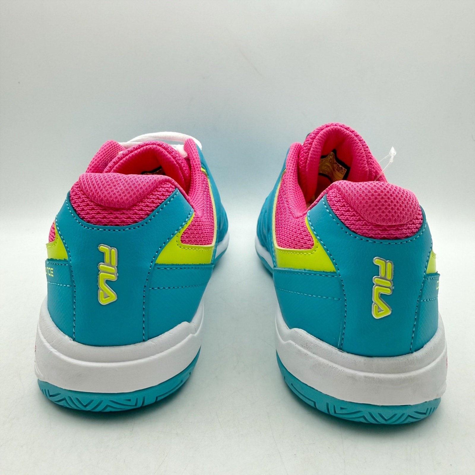 FILA Womens Double Bounce 3 Pickleball Sneakers US 9.5 EU 41 White Pink NWOB