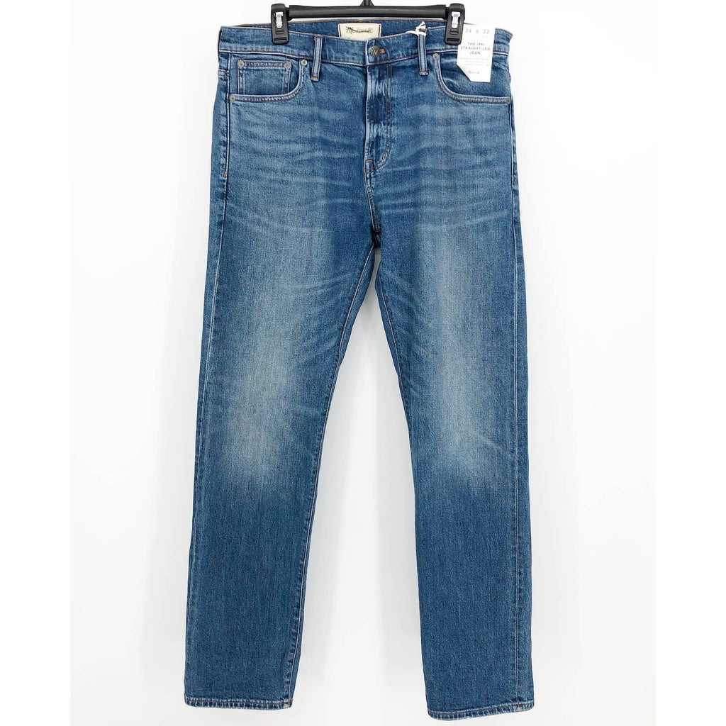 MADEWELL Men's 1991 Selvedge Jeans 29x30 Blue Norwood Straight Leg NK926 NWT