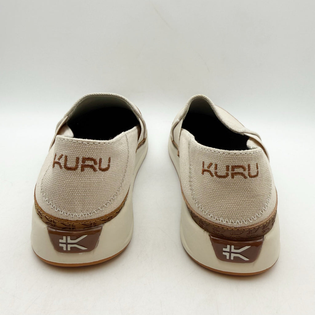 KURU Womens Roam Atla Classic Sneakers US 8.5 EU 39 Beige Sand Slip On NWOB