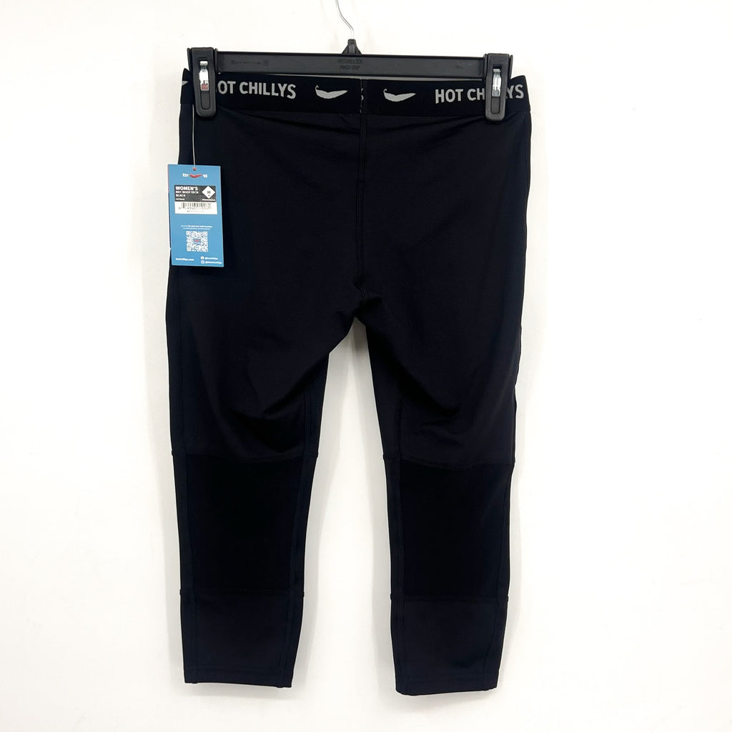 HOT CHILLYS Women's Premiere Capri Tight Medium Black Micro-Elite Chamois NWT