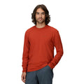 MARMOT Men's AirExchange Long-Sleeve Crew T-Shirt Large Orange UPF 50 NWT