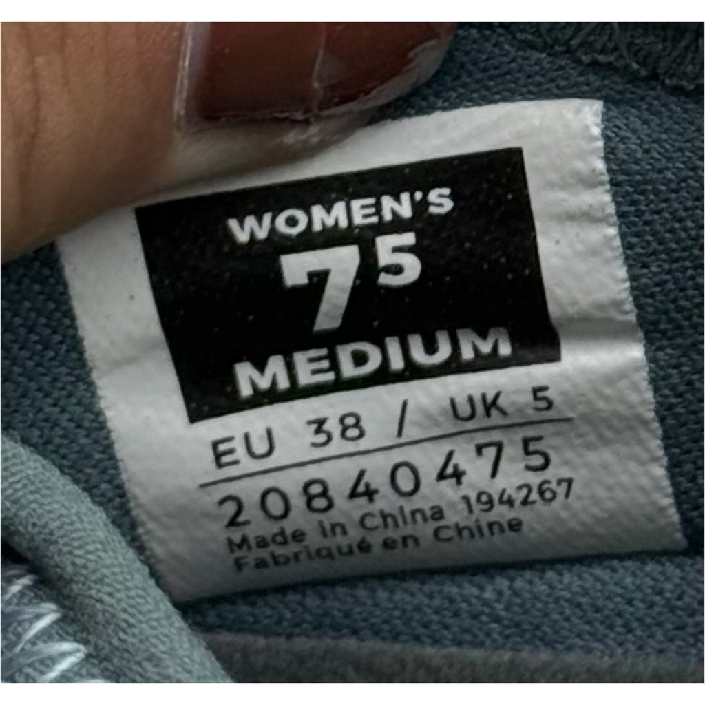 KURU Womens Stride Move Casual Sneakers Size 7.5 M EU 38 Blue Green Slip On NIB