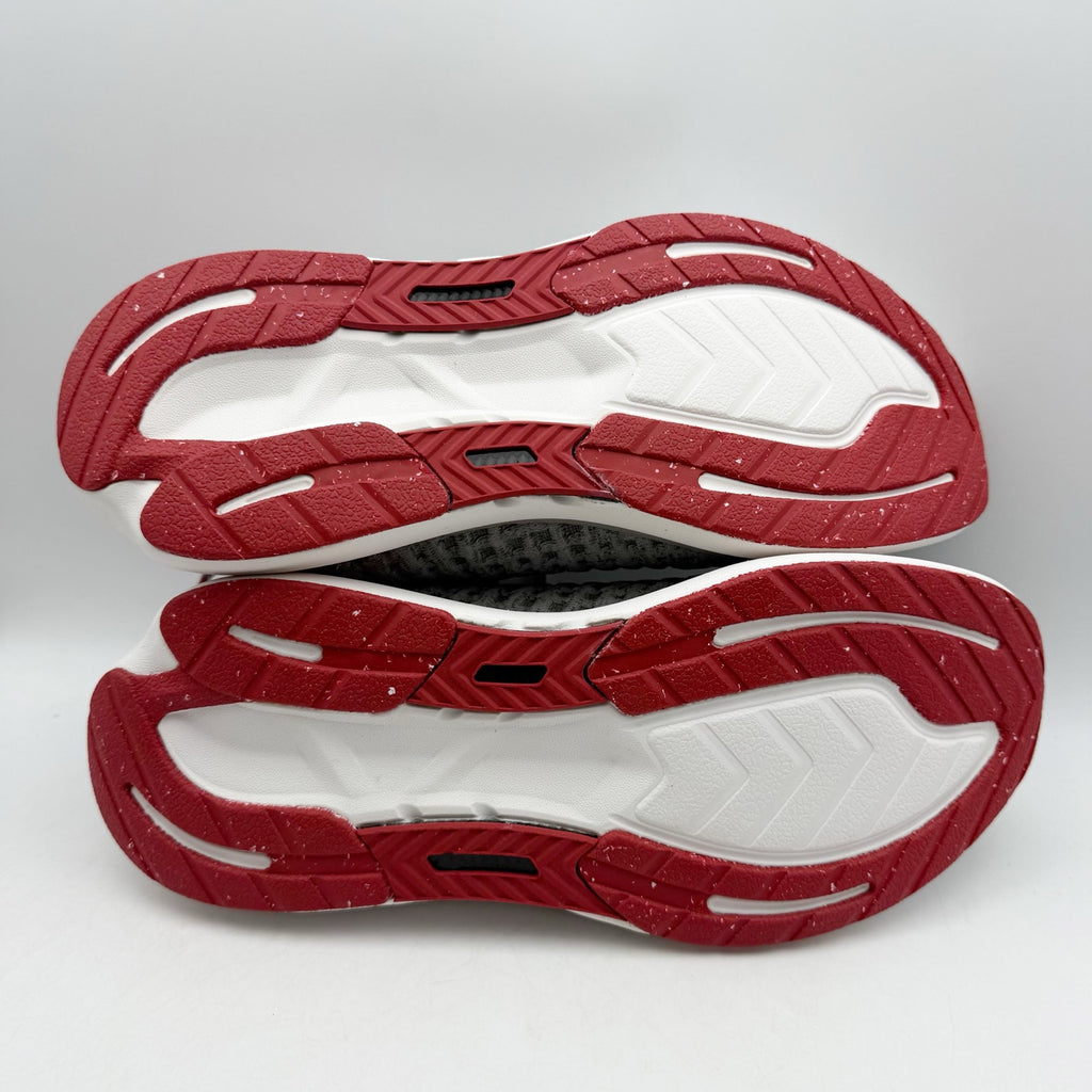 Rabbit Mens Dream Chaser Running Shoes US 11 Gray Red Athletic Sneakers NIB