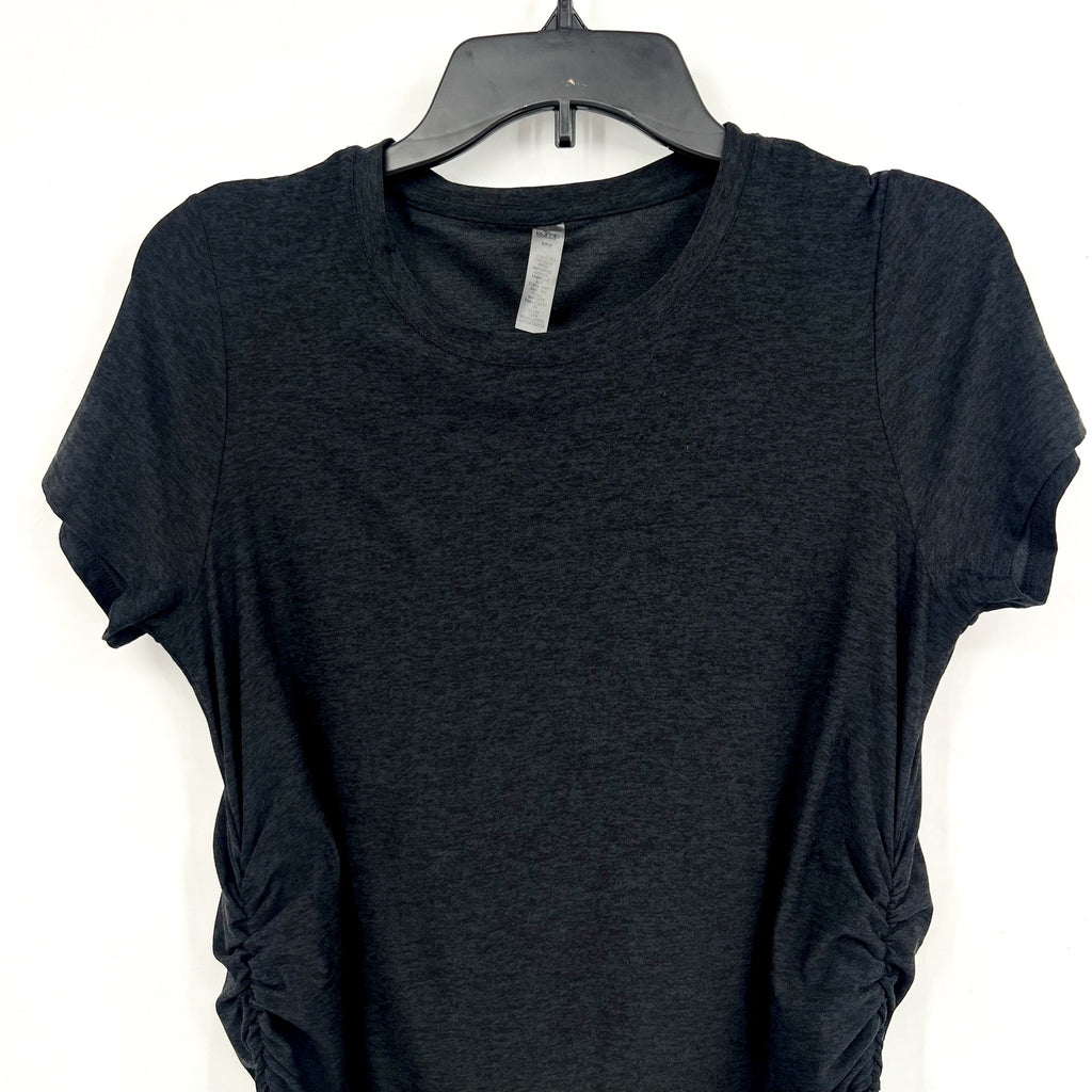 BEYOND YOGA Featherweight One & Only Maternity Tee Small Black NWOT
