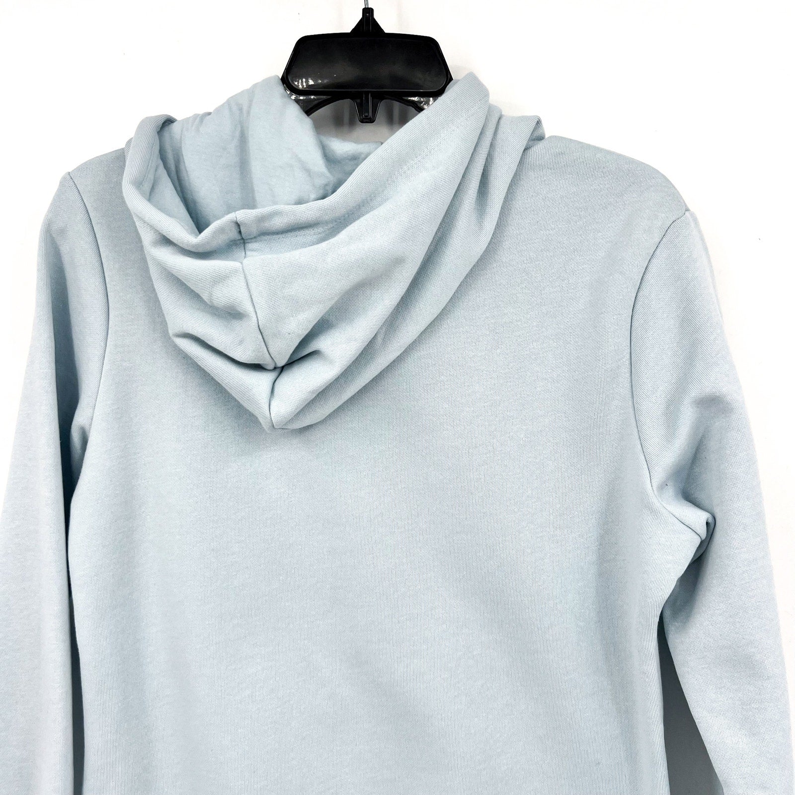 PUMA Womens Essentials Big Logo Hoodie Small Blue Frosted Dew Sweatshirt NWT