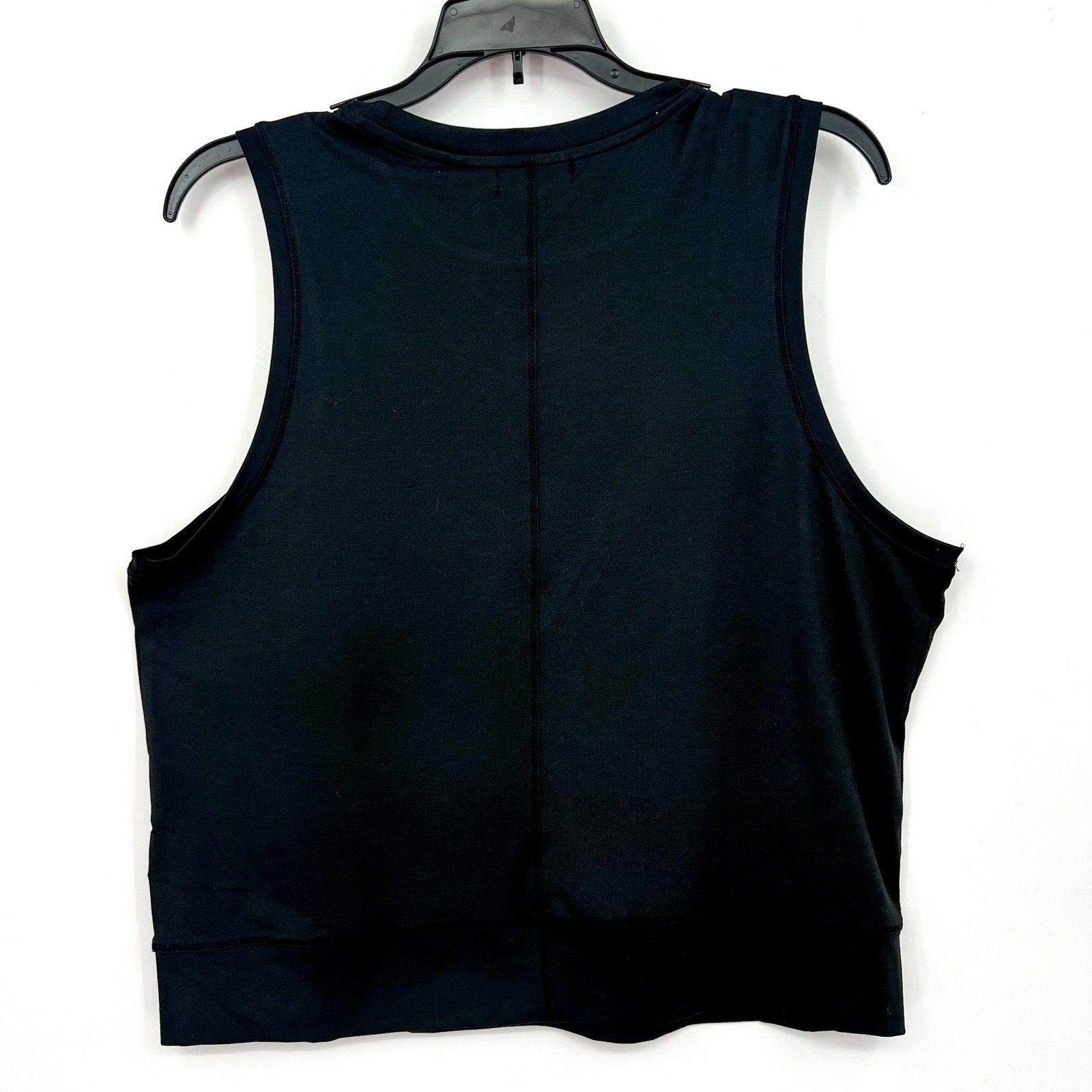 PRANA Women's Sol Searcher Tank Top Large Black Stretch UPF 50+ NWT