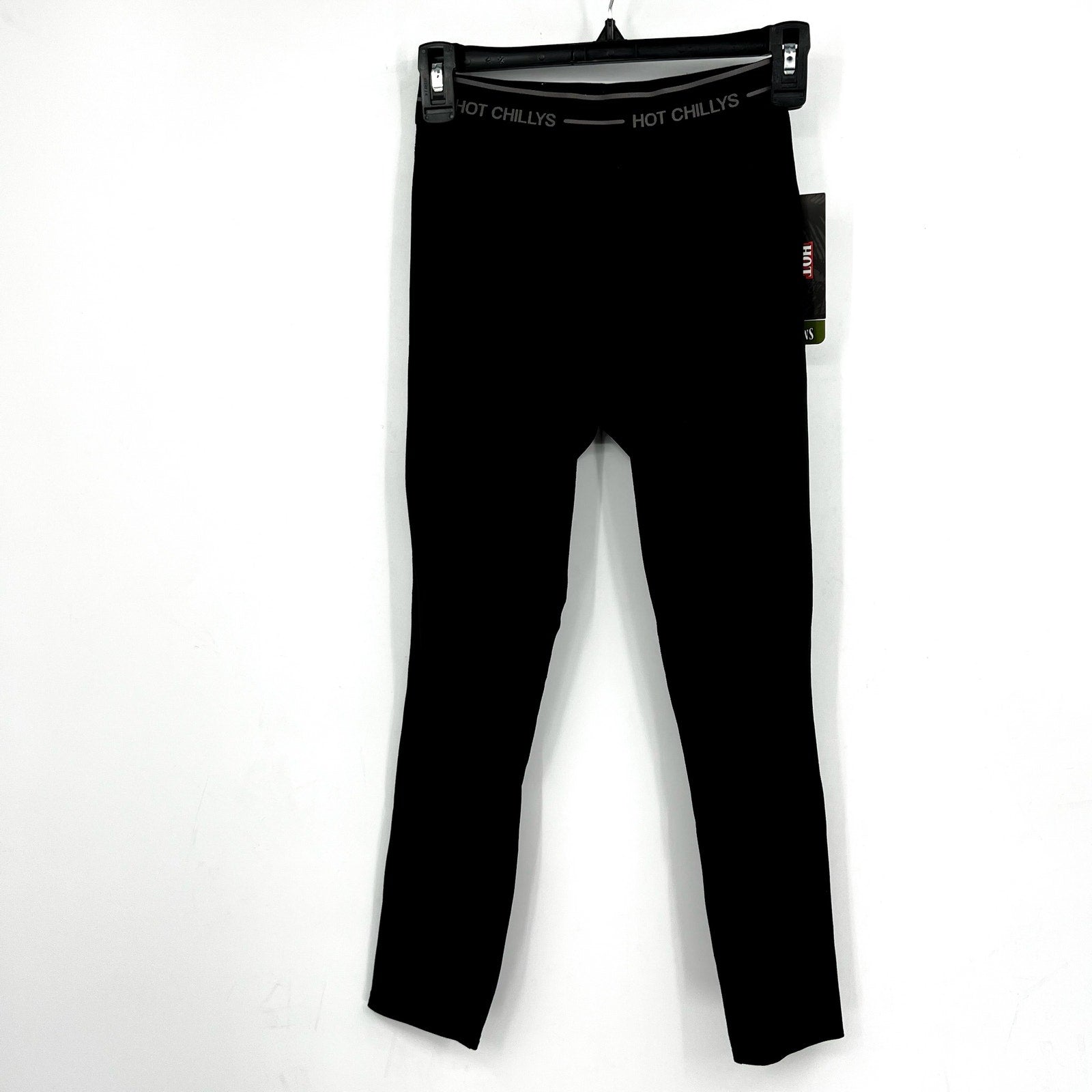HOT CHILLYS Youth Boy's Peach Skins Base Layer Bottom Medium Black NWT