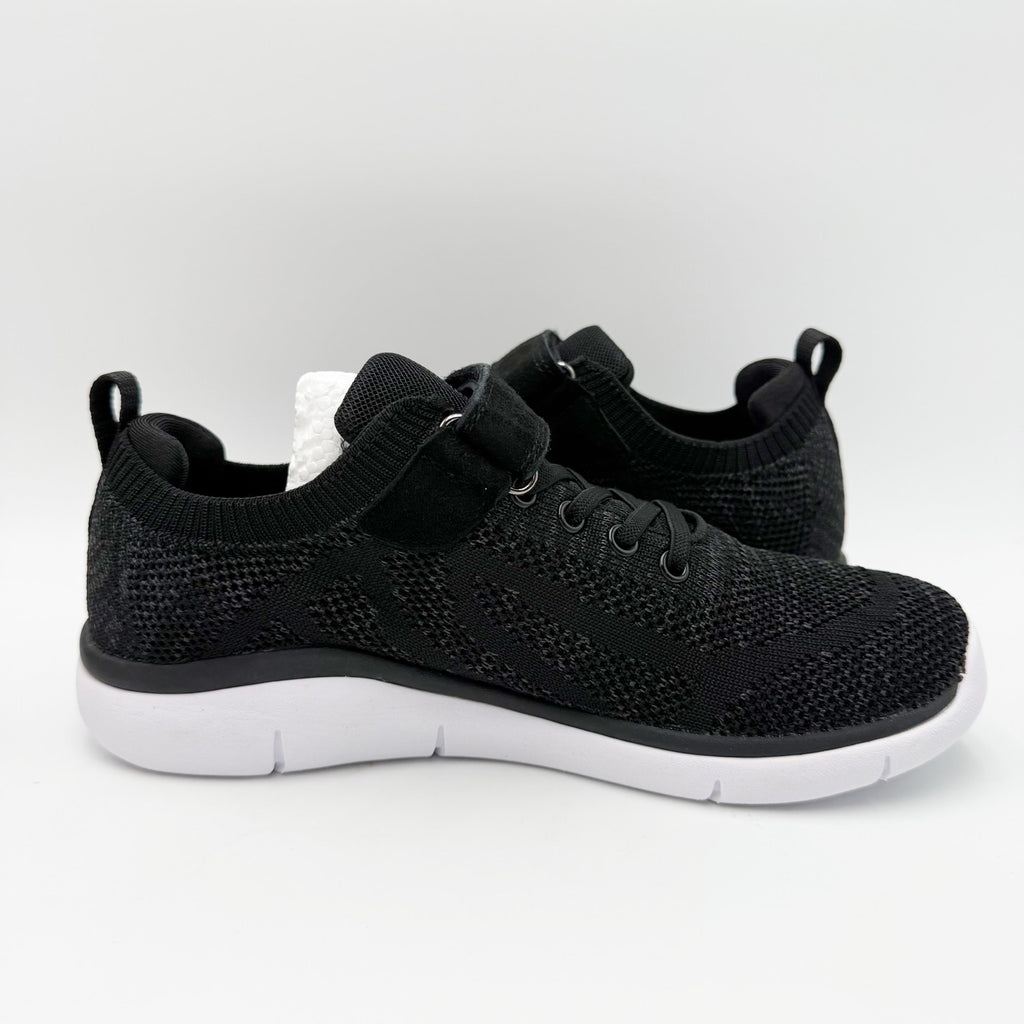 PROPET Womens Stevie Casual Sneakers Size 7.5 Narrow AA Black White Athletic NIB