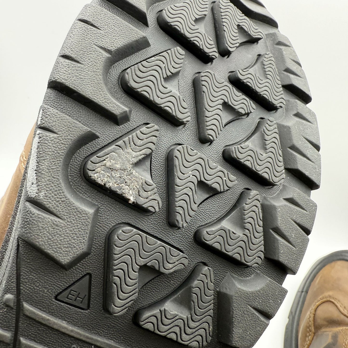 KEEN Mens Utility Dover 8" Work Boot US 14 D EU 47.5 Brown WP Carbon Toe NIB