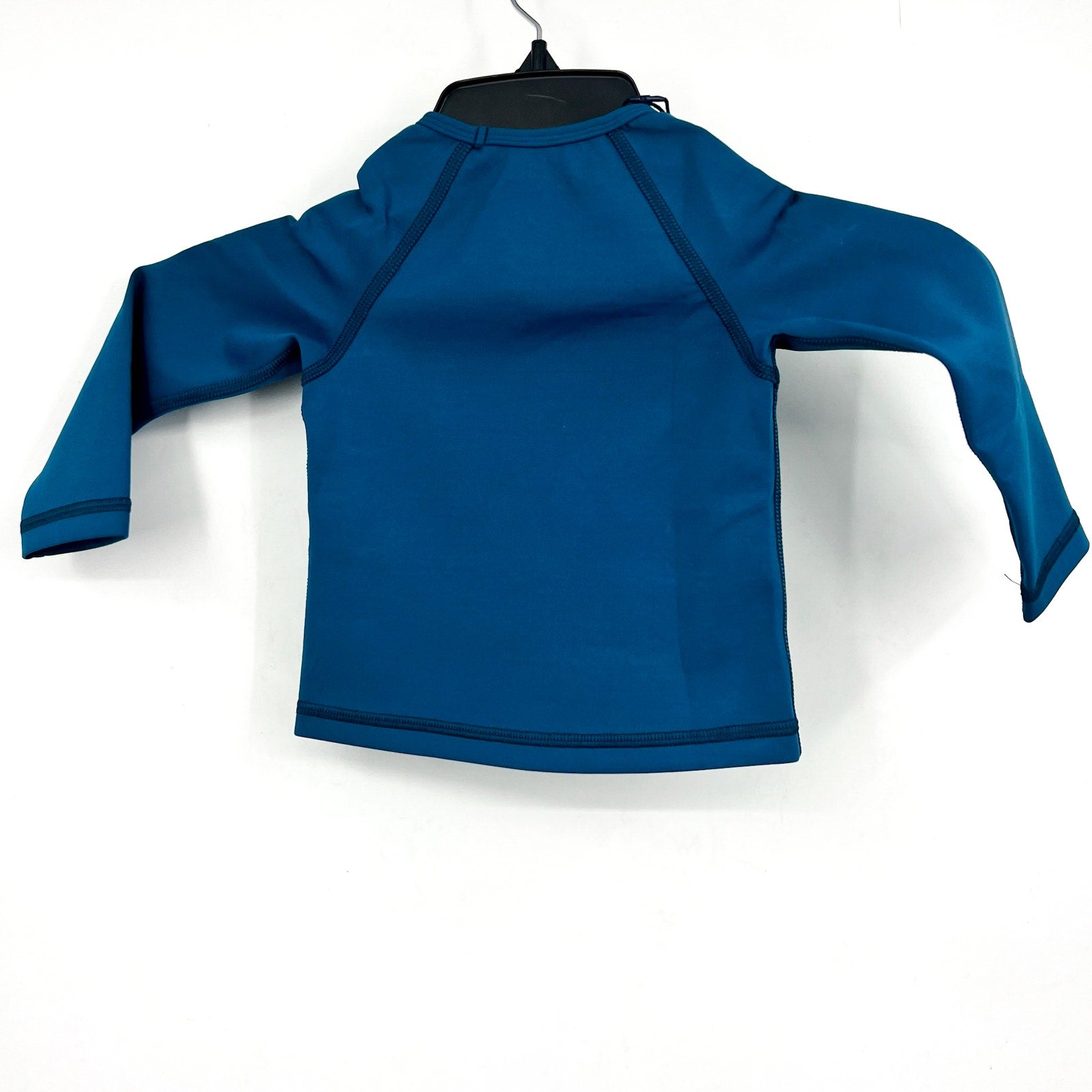 VILEBREQUIN Kid's Glassy Printed Rashguard Top 3/4 Years Old 6 ANS Paon Blue NWT