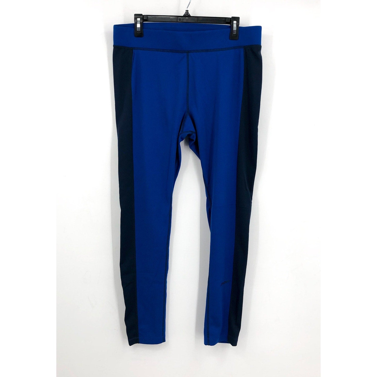 SPYDER Women's Charger Pants Large Electric Blue Base Layer Leggings NWT