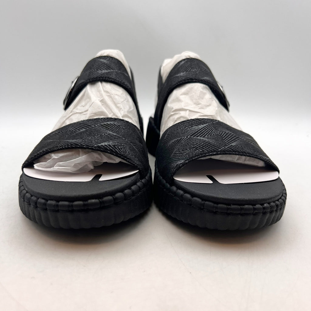 SKECHERS Womens Wilshire Boulevard Illusion of Love Sandals Size 7 Black NIB
