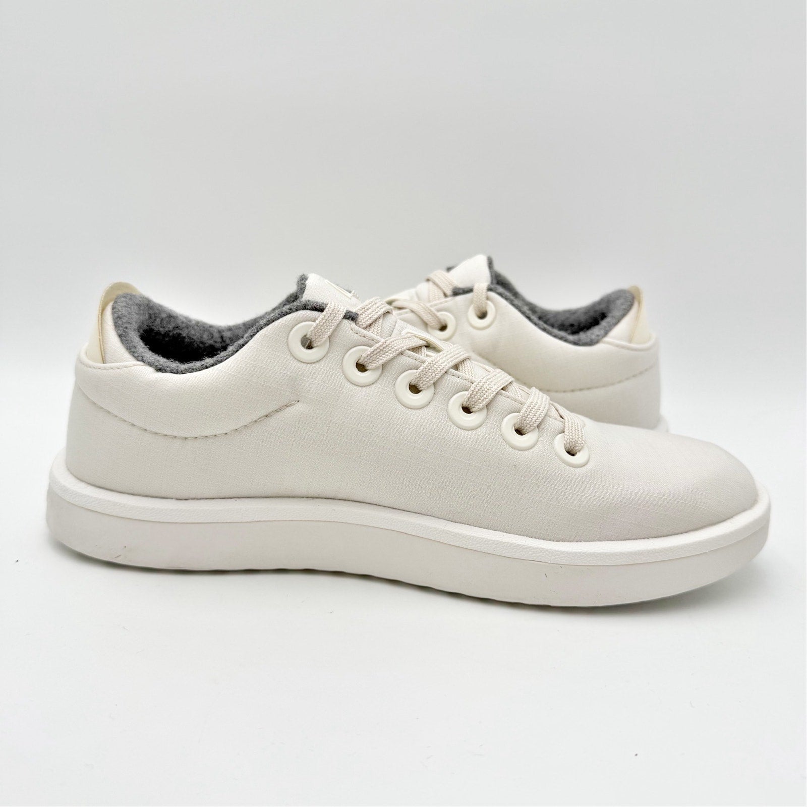 AllBirds Womens Piper Casual Sneakers US 8 EU 38 White Merino Wool Woven NIB