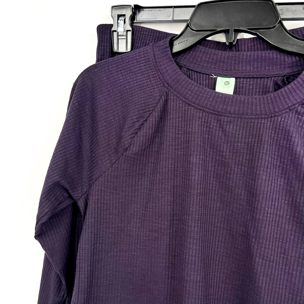 HONEYDEW INTIMATE Women’s Work From Home Lounge Set Large Purple Elixir NWT