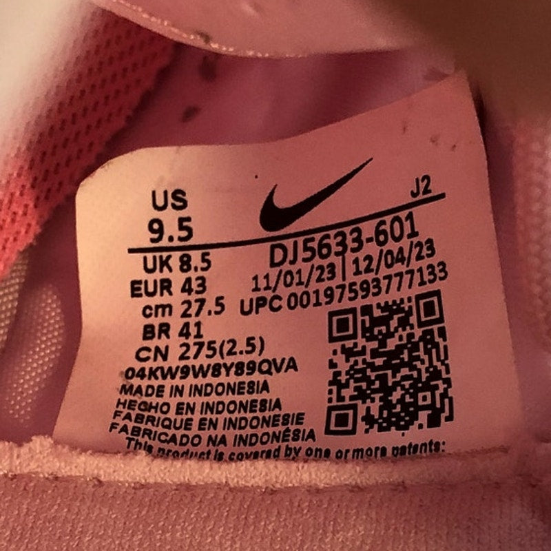 Nike Mens Mercurial Vapor 15 Academy IC Soccer Cleats Size 9.5 Pink Black NWOB