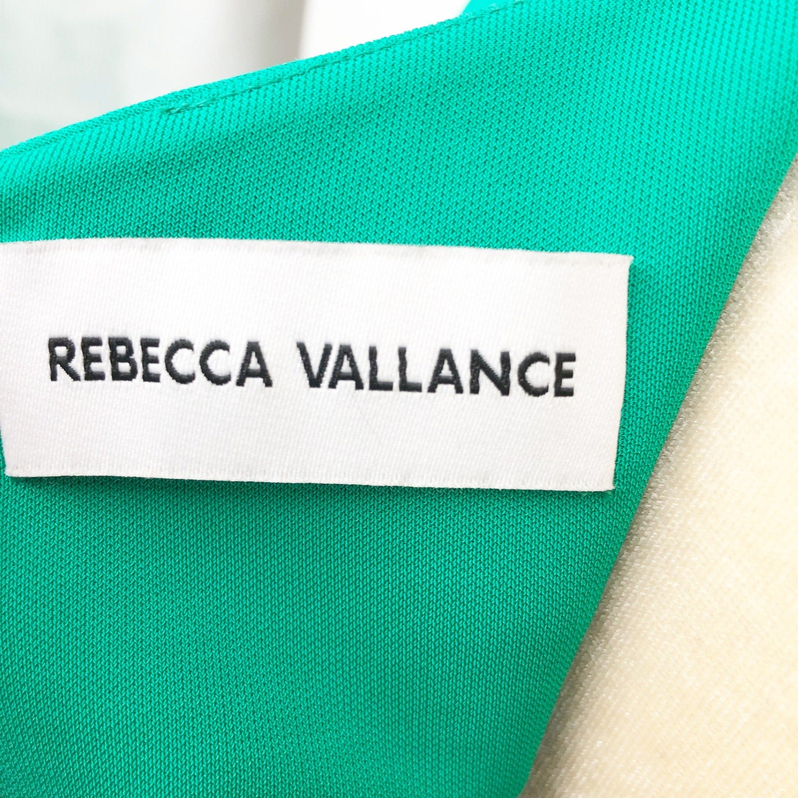 Rebecca Vallance Womens Riccardo Ruched Gown 10 Green Cutout Long Sleeve NWOT