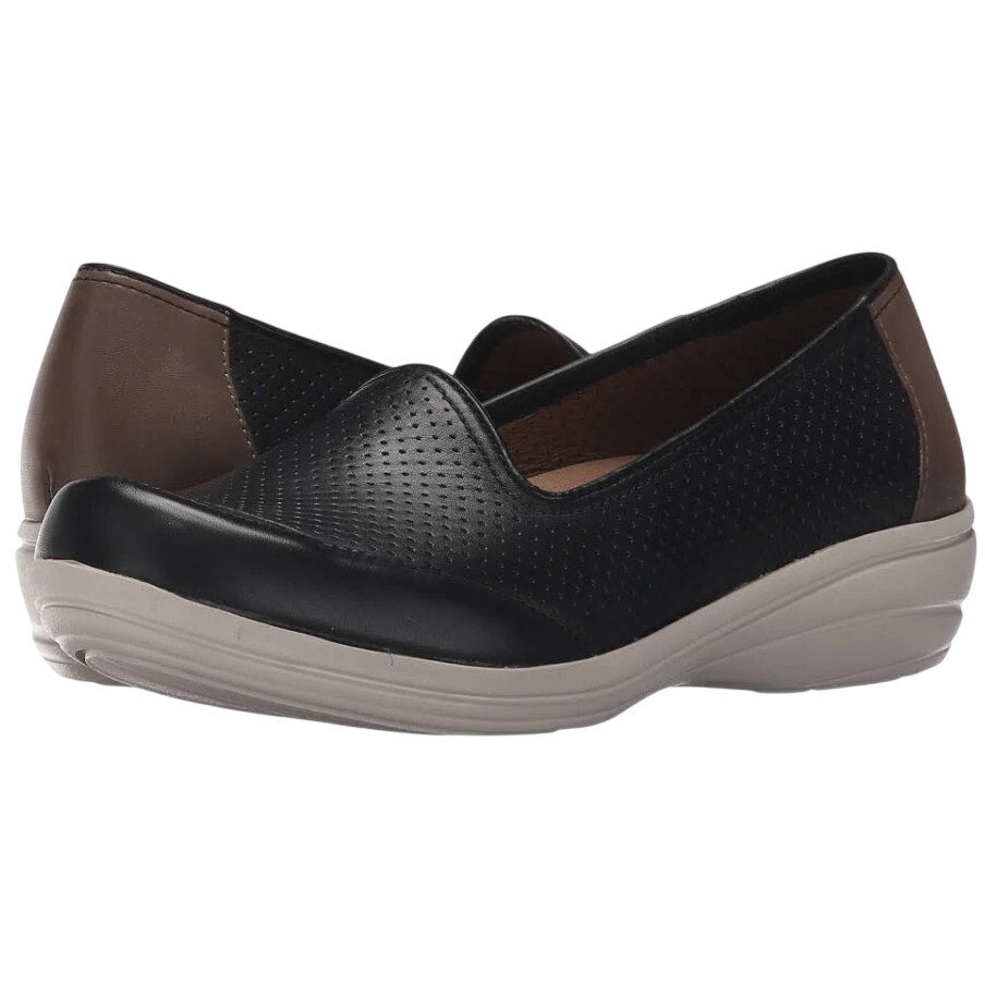 Dansko Womens Marjorie Casual Loafers EU 36 US 5.5-6 Black Leather NIB