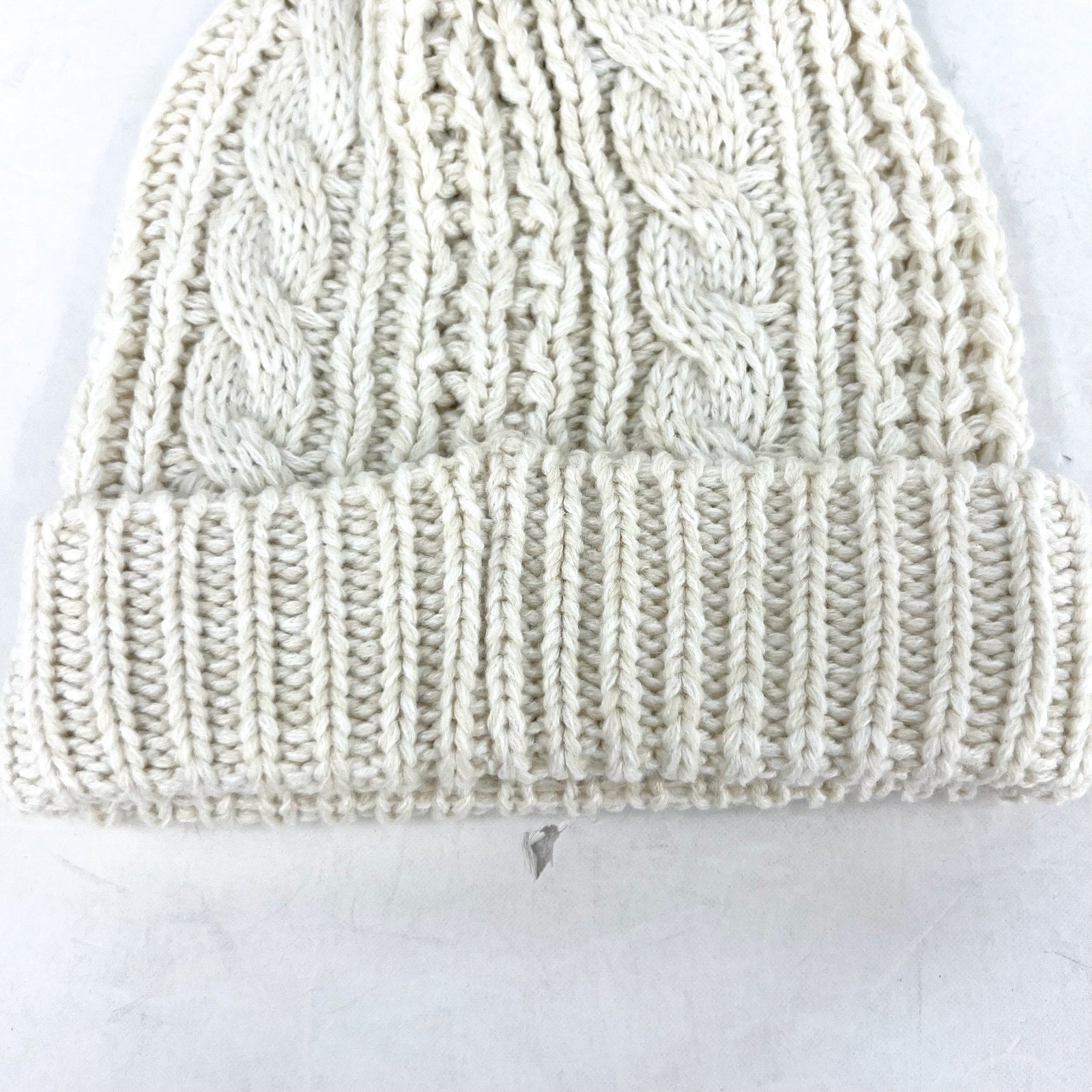 47 BRAND North Carolina Tar Heels Cuffed Knit Hat with Pom OS White NWT