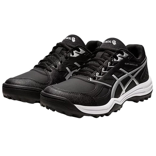 ASICS Womens Gel-Lethal Field Hockey Sneakers US 10 Black Silver Lace Up NIB