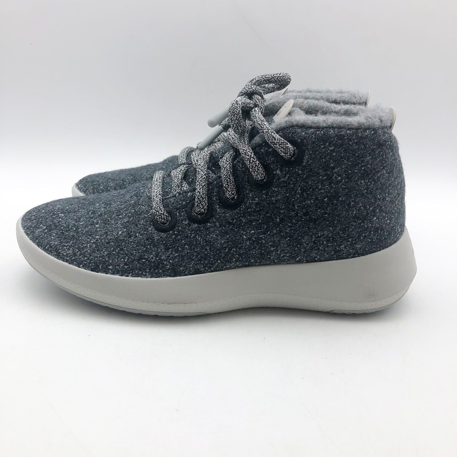 AllBirds Women's Wool Runner-up Mizzle High Top Sneakers Size 5 Grey NIB