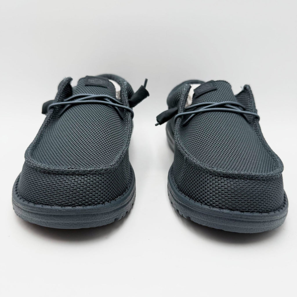 Hey Dude Mens Wally Funk Mono Slip On Shoes Size 8 EU 41 Dark Slate Gray NIB