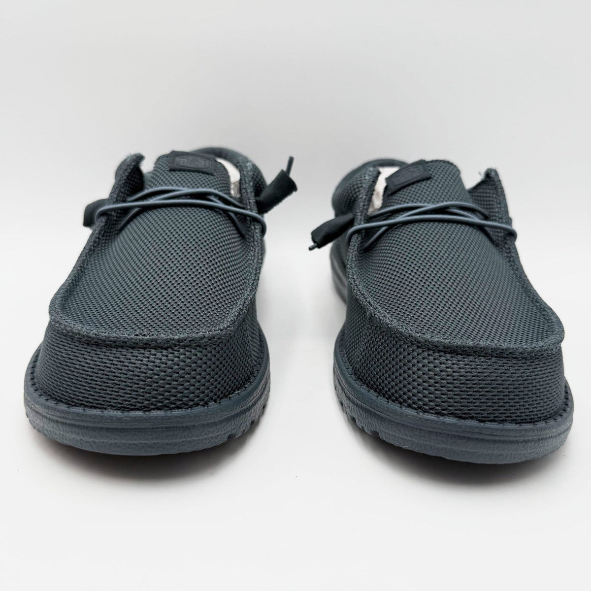 Hey Dude Mens Wally Funk Mono Slip On Shoes Size 8 EU 41 Dark Slate Gray NIB