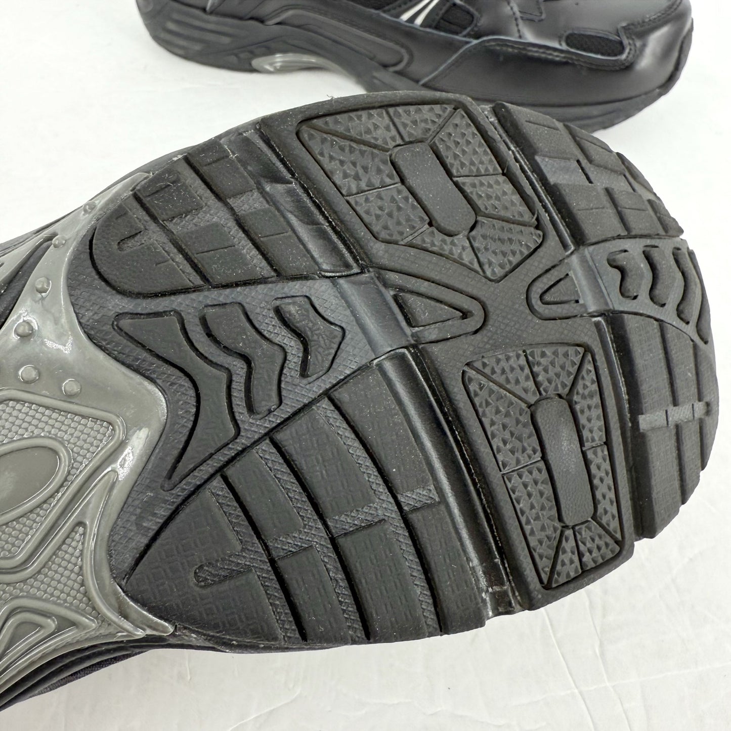 Vionic Mens 23Walk 2.0 Sneakers US 11.5 Wide EU 44.5 Black Leather Athletic NIB