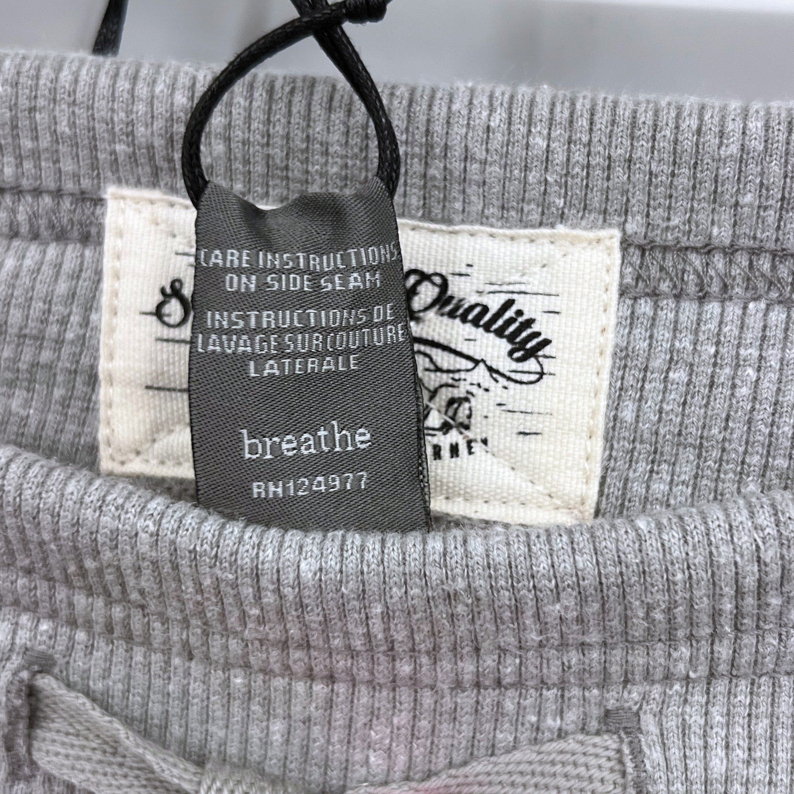 Prana Womens Cozy Up Ankle Joggers XS Heather Grey Sweatpants NWT