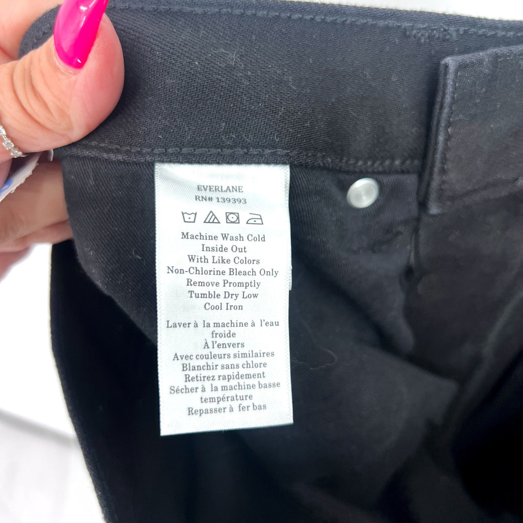 EVERLANE Men's Slim 4-Way Stretch Jeans 30x30 Black Uniform Organic Cotton NWT
