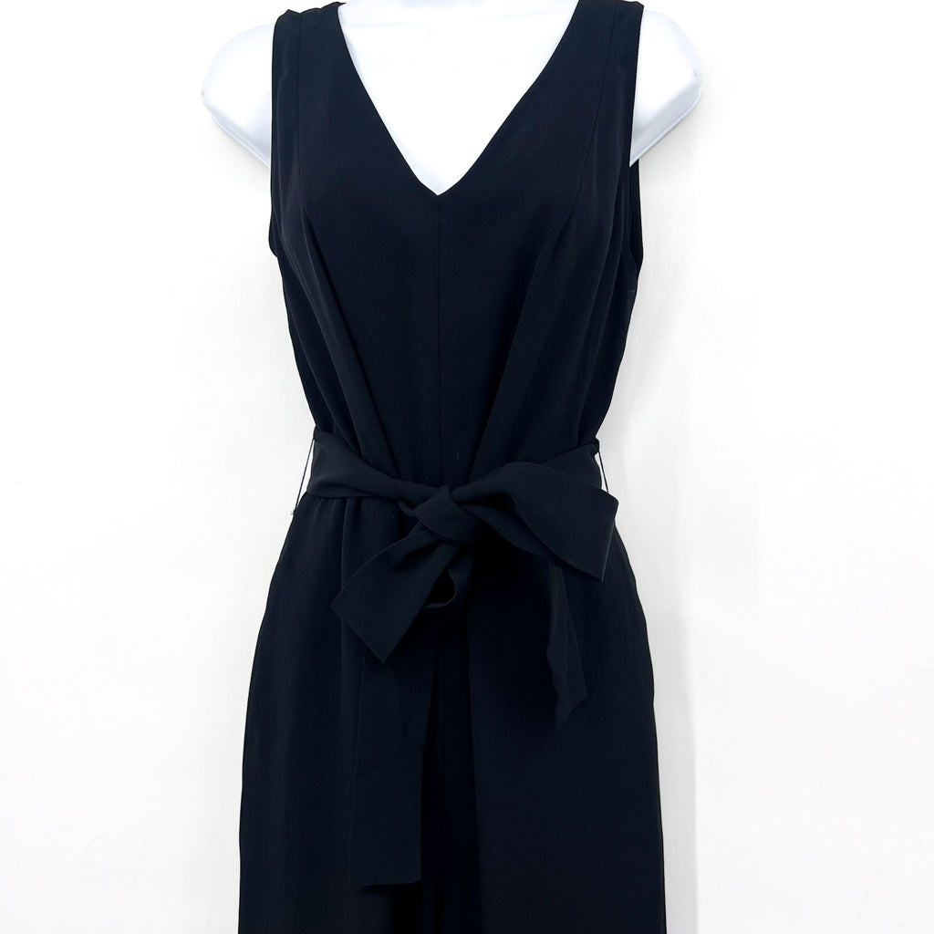 EVERLANE Women's The Ultimate Jumpsuit Size 6 Black Belted Wide Leg NWT